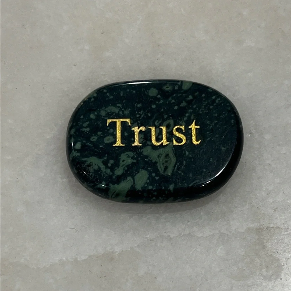 Encouragement Crystal Worry Stones Meditation Mindfulness Gift Healing Set